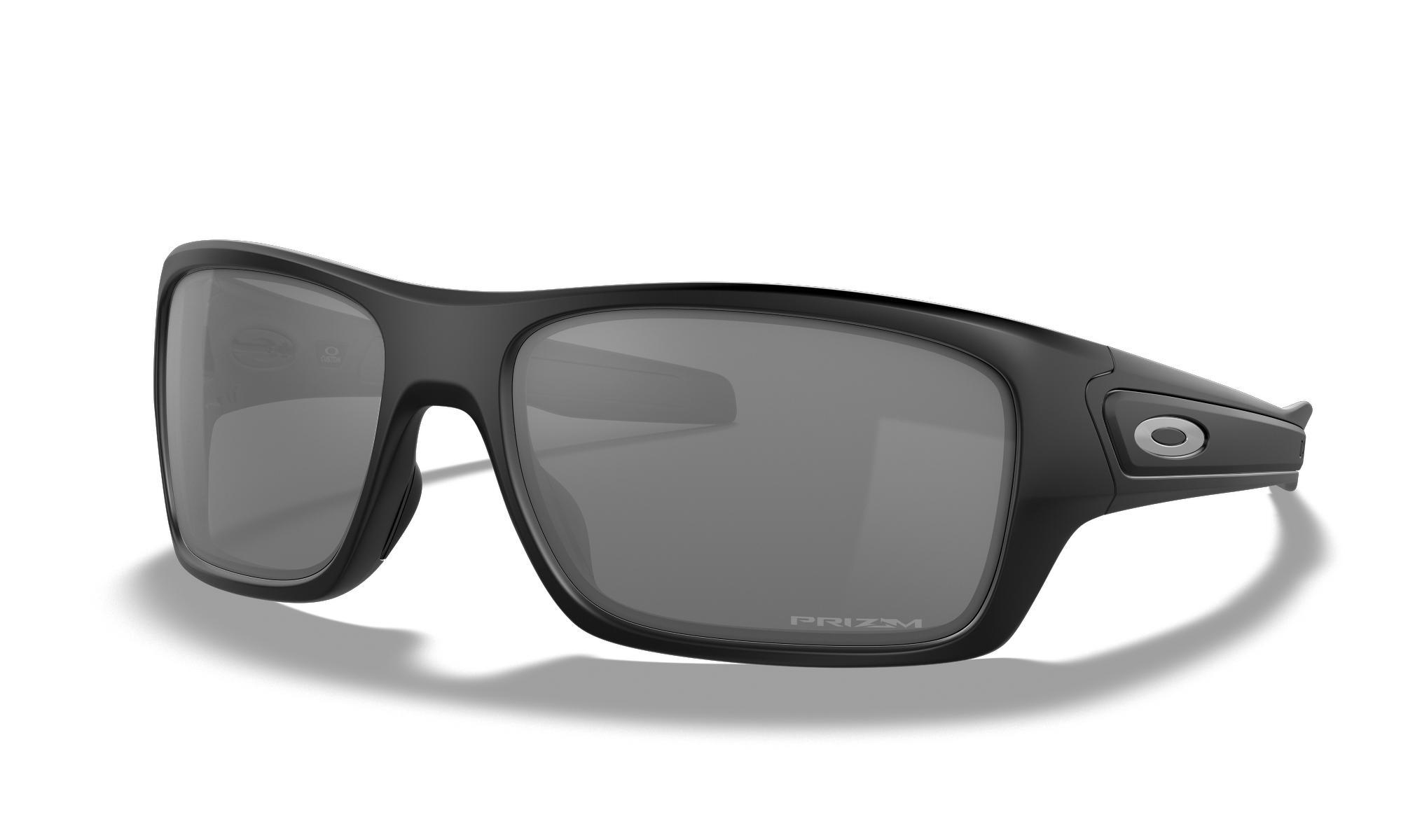 オークリー Turbine Prizm Black Polarized Lenses, Polished Black Frame
